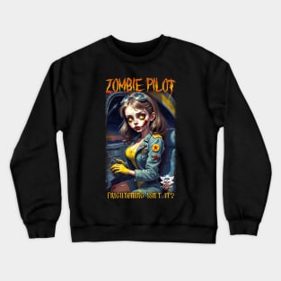 Zombie Pilot 02 Crewneck Sweatshirt